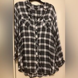 Torrid plaid tunic
